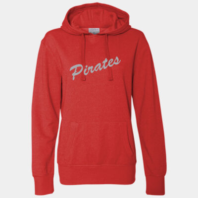 ***GLITTER ITEM*** J. America - Women’s Glitter French Terry Hooded Sweatshirt  Thumbnail