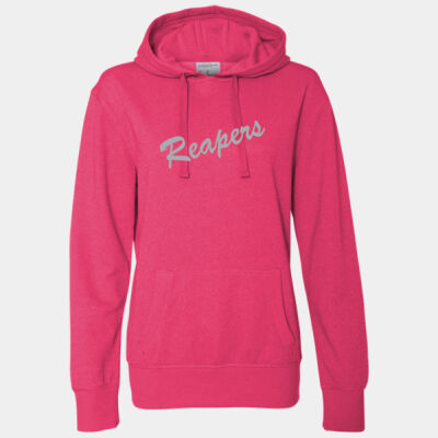 ***GLITTER ITEM*** J. AMERICA - WOMEN’S GLITTER FRENCH TERRY HOODED SWEATSHIRT Thumbnail