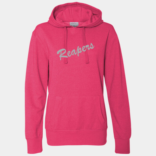 ***GLITTER ITEM*** J. AMERICA - WOMEN’S GLITTER FRENCH TERRY HOODED SWEATSHIRT Thumbnail