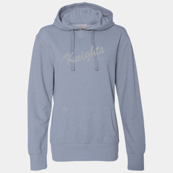 ***GLITTER ITEM*** J. AMERICA - WOMEN’S GLITTER FRENCH TERRY HOODED SWEATSHIRT Thumbnail